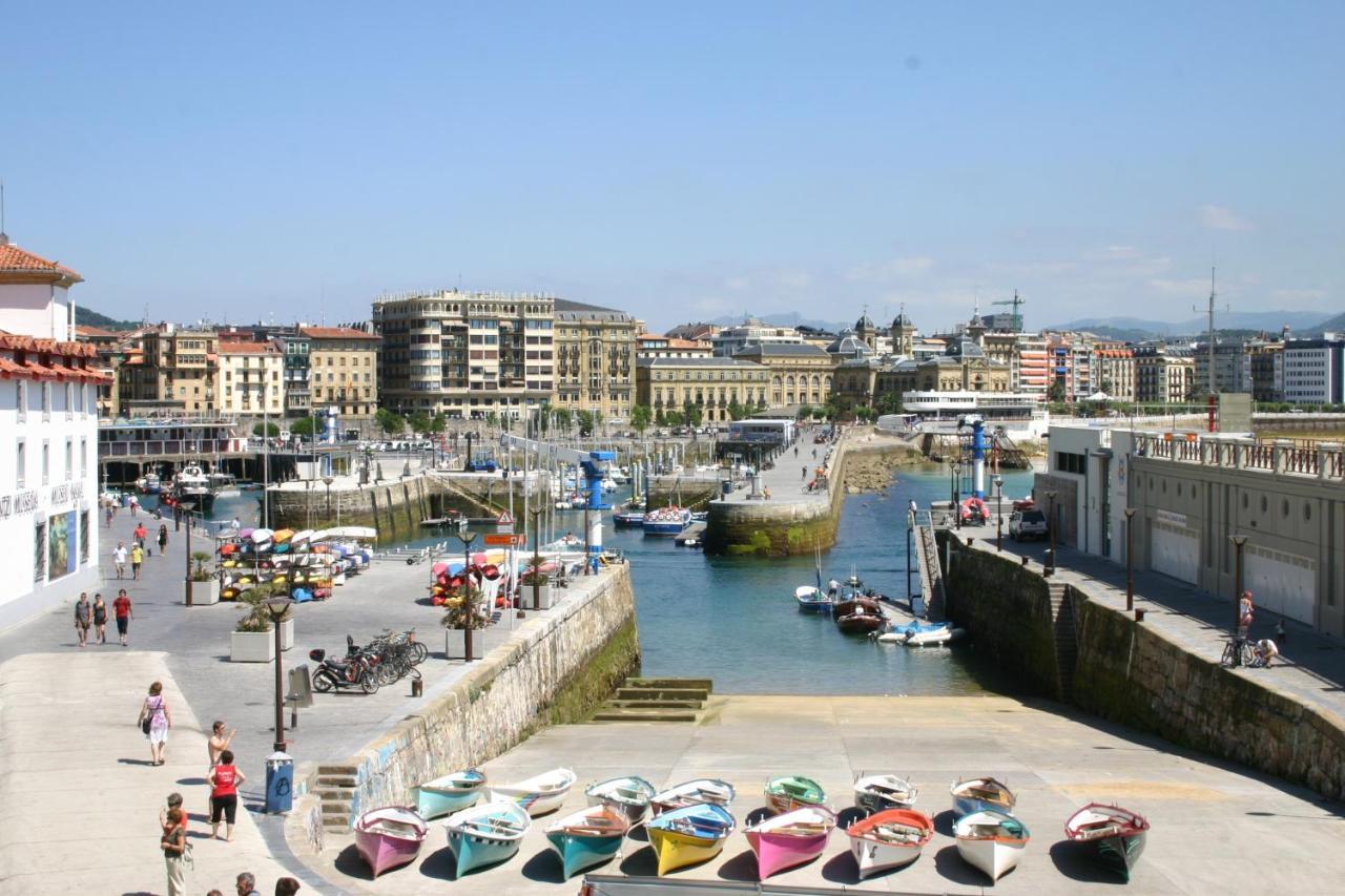 Pension Regil San Sebastian Bagian luar foto