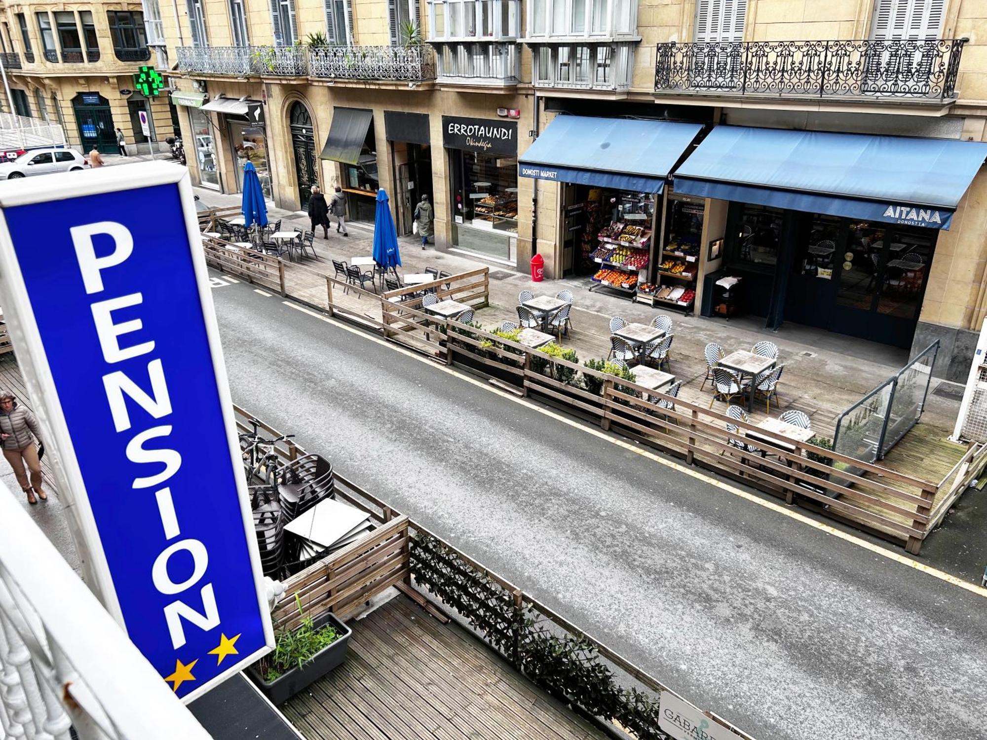 Pension Regil San Sebastian Bagian luar foto